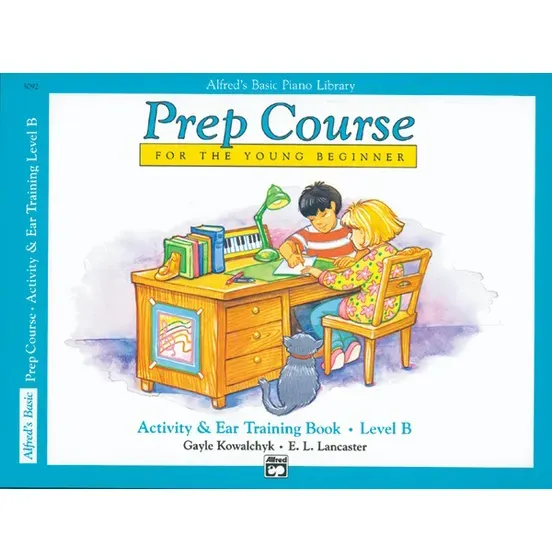 Alfred's Basic Piano Prep Course - Activity & Ear Training Book B — view 1
