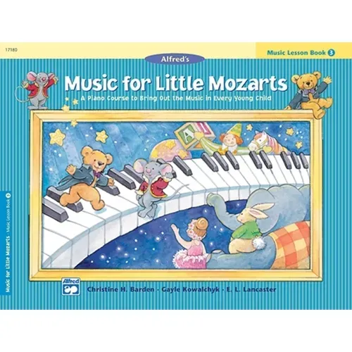 Music for Little Mozarts- Music Lesson Book 3 — view 1