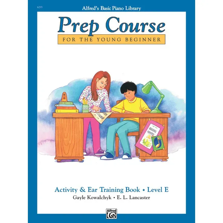 Alfred's Basic Piano Prep Course - Activity & Ear Training Book E — view 1