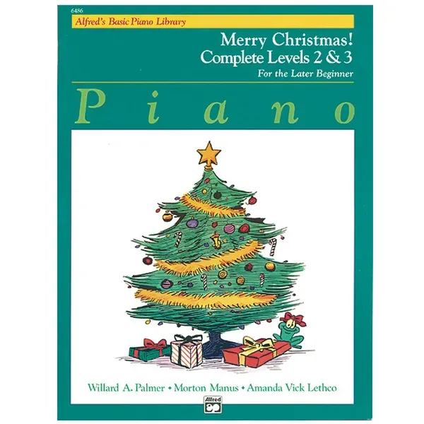Alfred's Basic Piano Library - Merry Christmas Complete Levels 2 and 3 — view 1