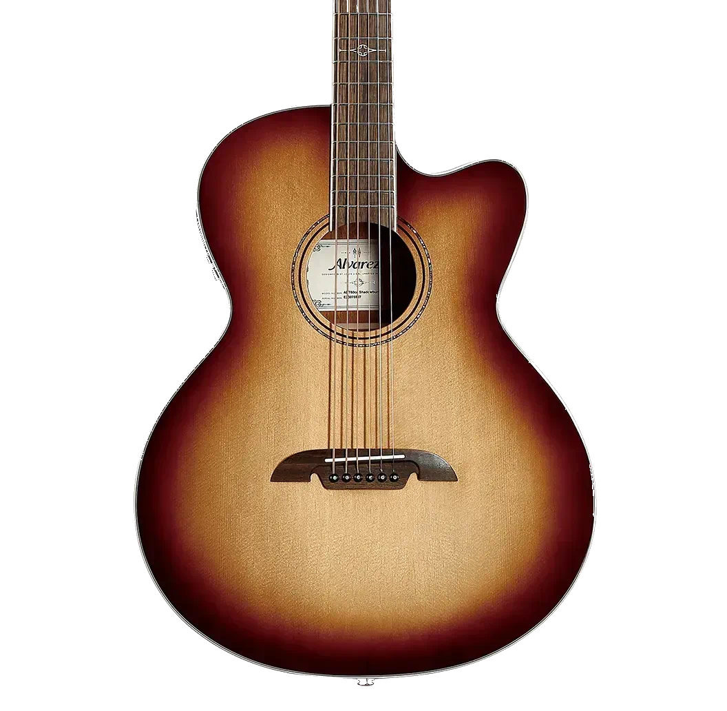 Alvarez ABT60ce Baritone Acoustic-electric Guitar - Shadowburst