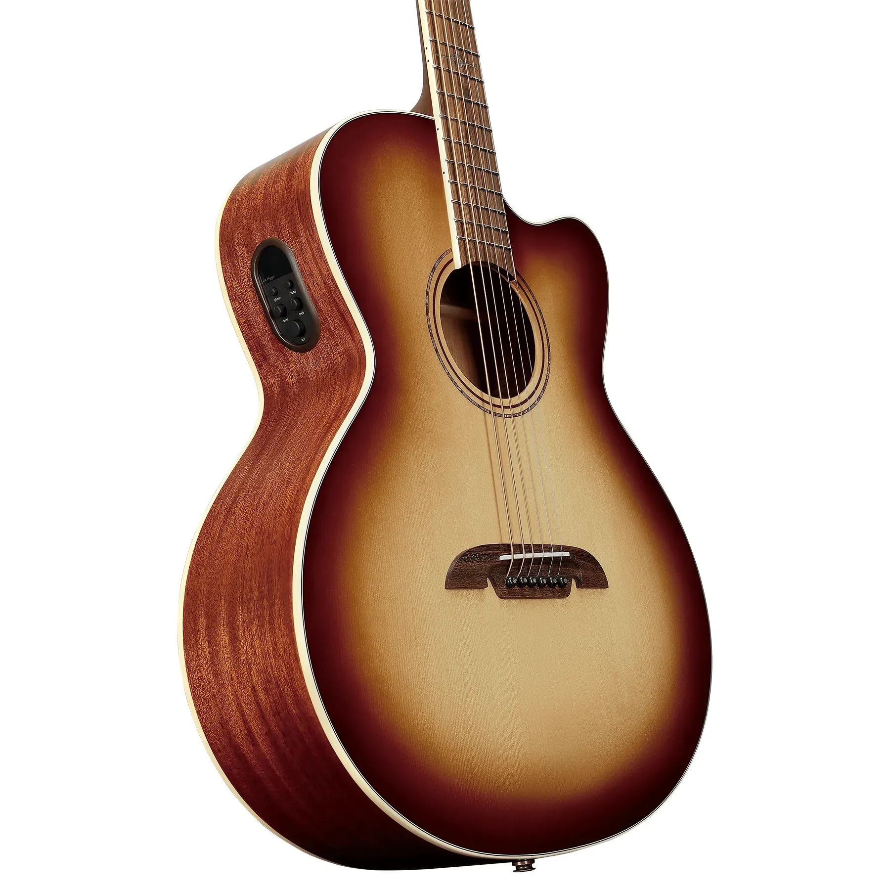 Alvarez ABT60ce Baritone Acoustic-electric Guitar - Shadowburst — view 5
