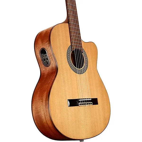 Alvarez AC65CE Artist Series Classical Acoustic-electric Guitar - Natural — view 3