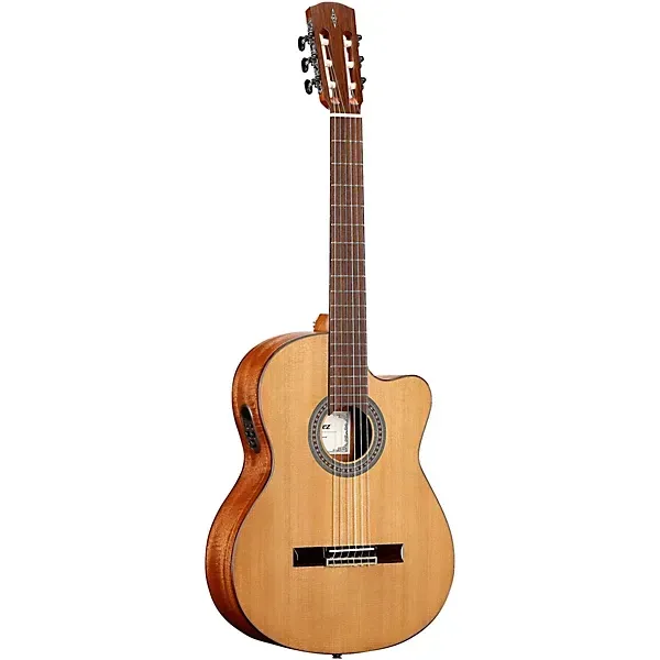 Alvarez AC65CE Artist Series Classical Acoustic-electric Guitar - Natural — view 4