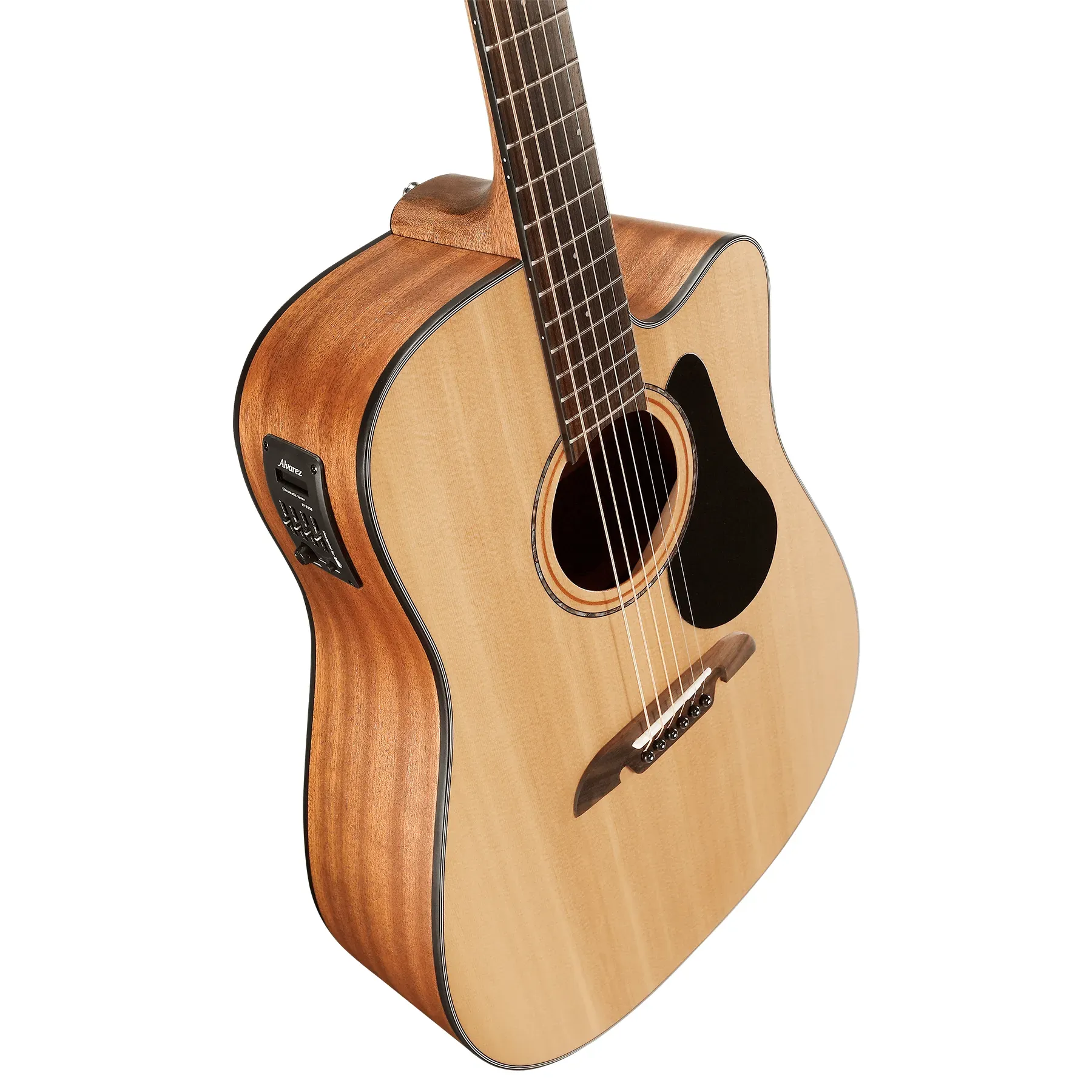 Alvarez AD30CE Artist Series Dreadnought Acoustic-electric Guitar — view 4