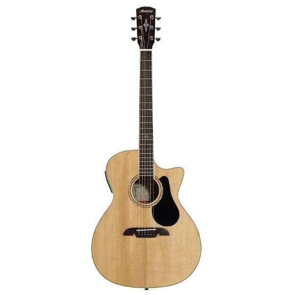 Alvarez AG60CE Artist 60 Acoustic-Electric Guitar – Natural — view 2