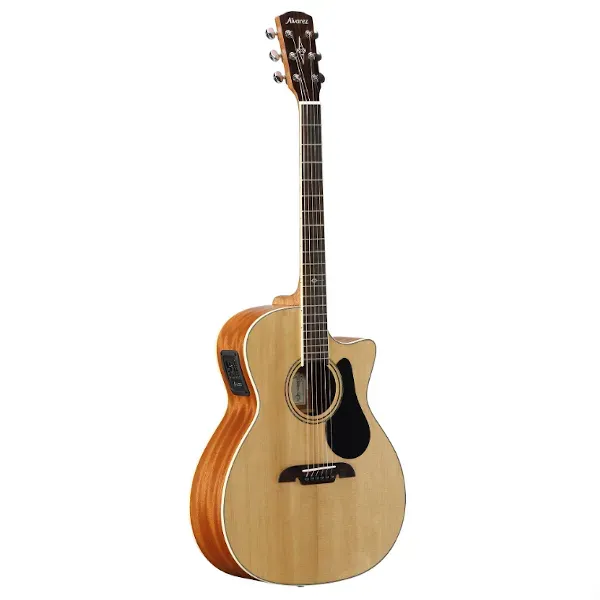 Alvarez AG60CE Artist 60 Acoustic-Electric Guitar – Natural — view 3