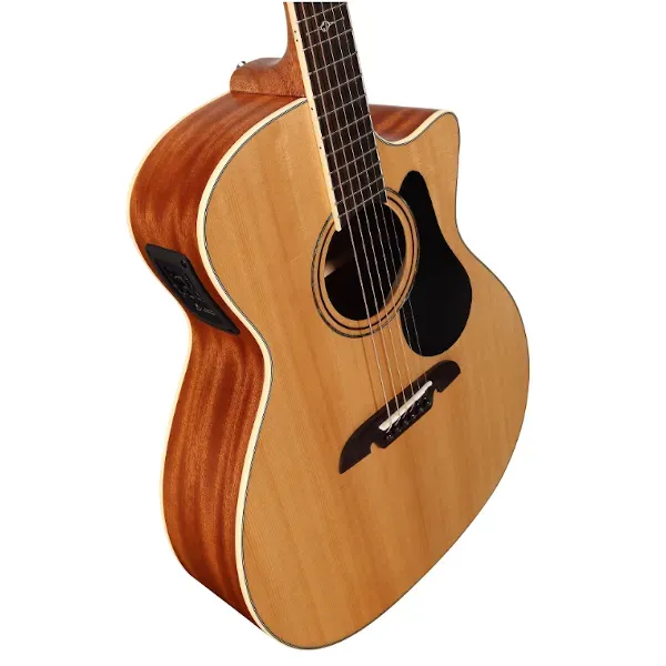Alvarez AG60CE Artist 60 Acoustic-Electric Guitar – Natural — view 4