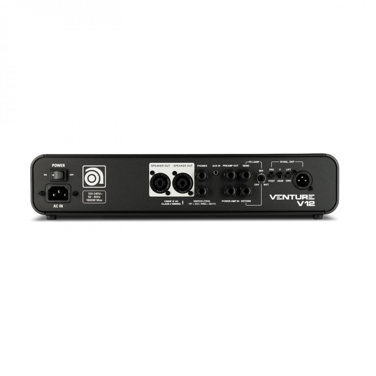 Ampeg Venture V12 1200-watt Bass Head — view 3