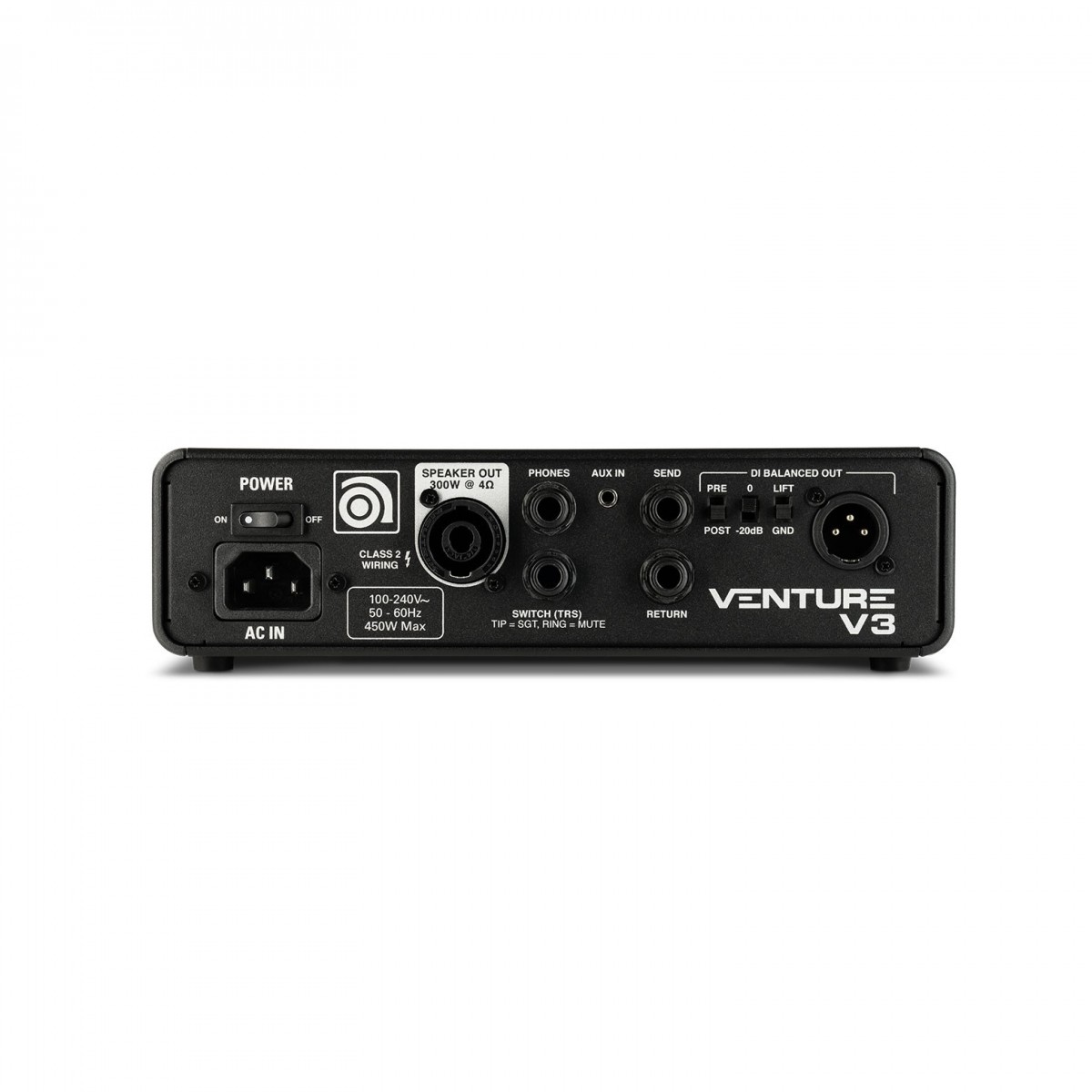 Ampeg Venture V3 300w Bass Head — view 3