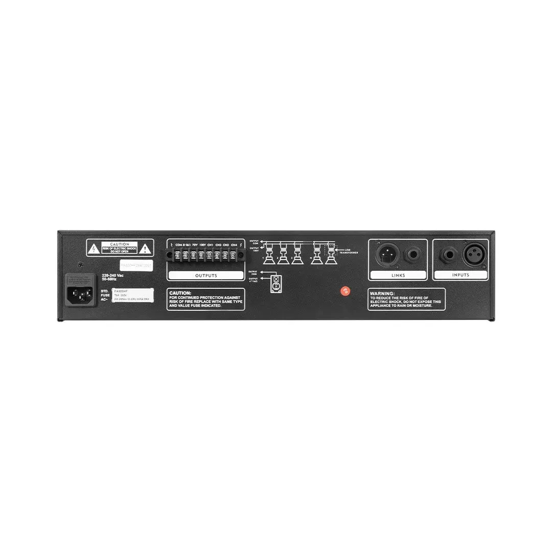 Hybrid PA800HF – 800W Public Address Slave Amplifier — view 3