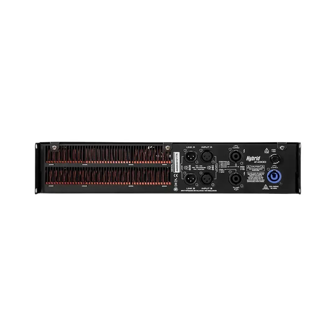 Hybrid A4000 MK6 2 x 2000w Power Amplifier — view 3