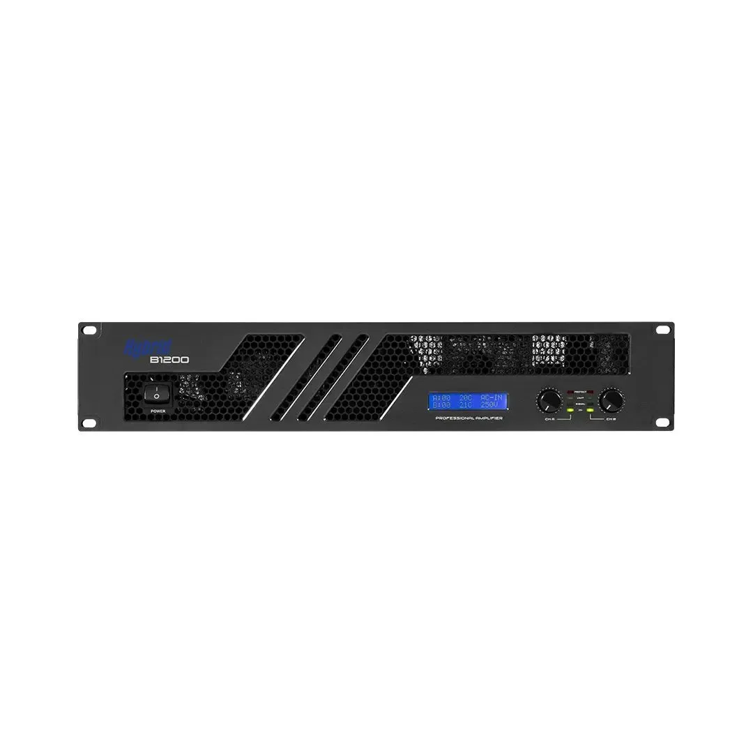 Hybrid B1200 MK6 1200w Power Amplifier — view 2