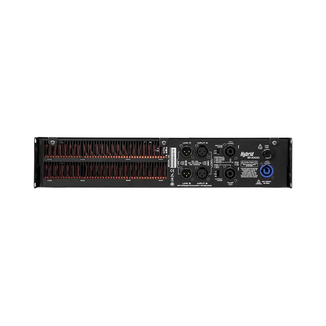 Hybrid B4000 MK6 4000W Power Amplifier — view 3