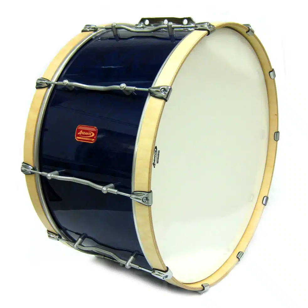 Andante 28 x 14 inch Pro Style Marching Bass Drum