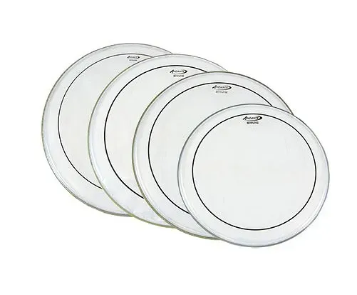 Andante 18 inch Clear Pinstripe Marching Drum Head — view 1