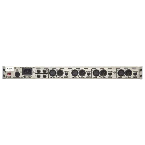 API 3124V – 4-Channel Discrete Microphone/Line Preamp — view 2