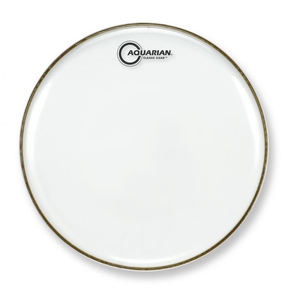 Aquarian Classic Clear Drumhead – 16 inch