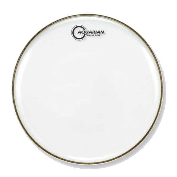 Aquarian Classic Clear Drumhead – 16 inch