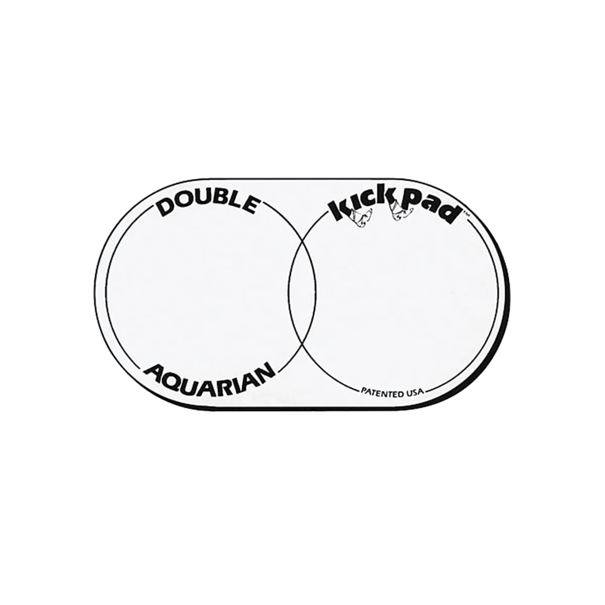 Aquarian Double Kick Patch — view 1