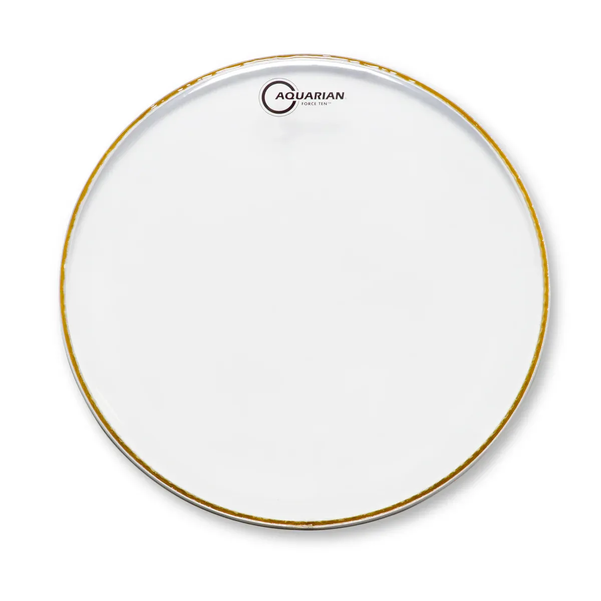 Aquarian 14″ FORCE TEN Series Clear Drumhead — view 1