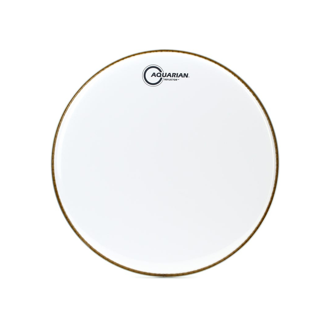 Aquarian Reflector Ice White Drumhead – 14 inch — view 1