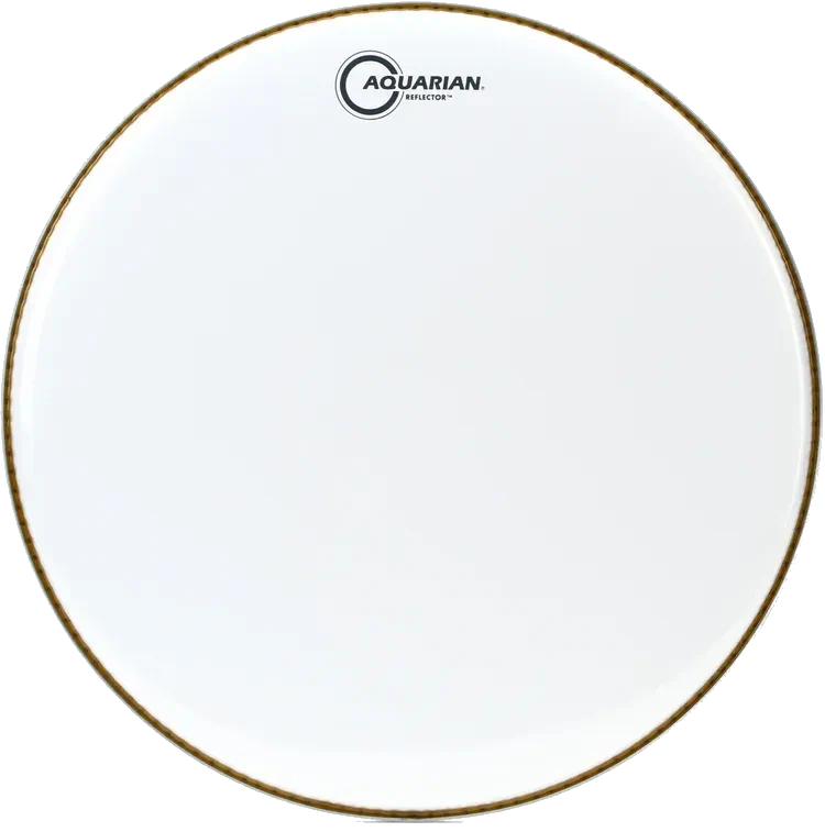 Aquarian Reflector Ice White Drumhead – 16 inch