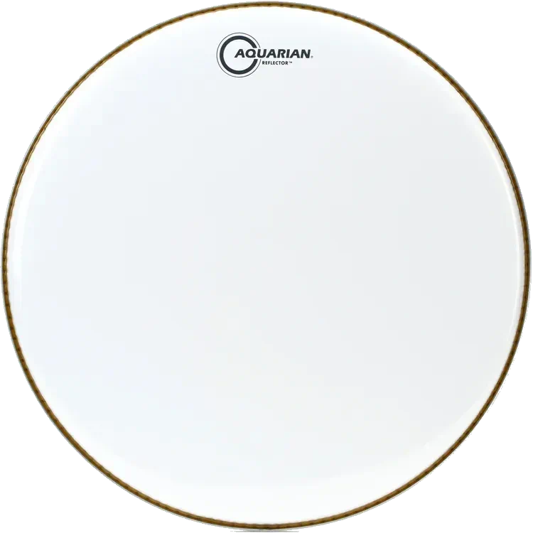 Aquarian Reflector Ice White Drumhead – 16 inch