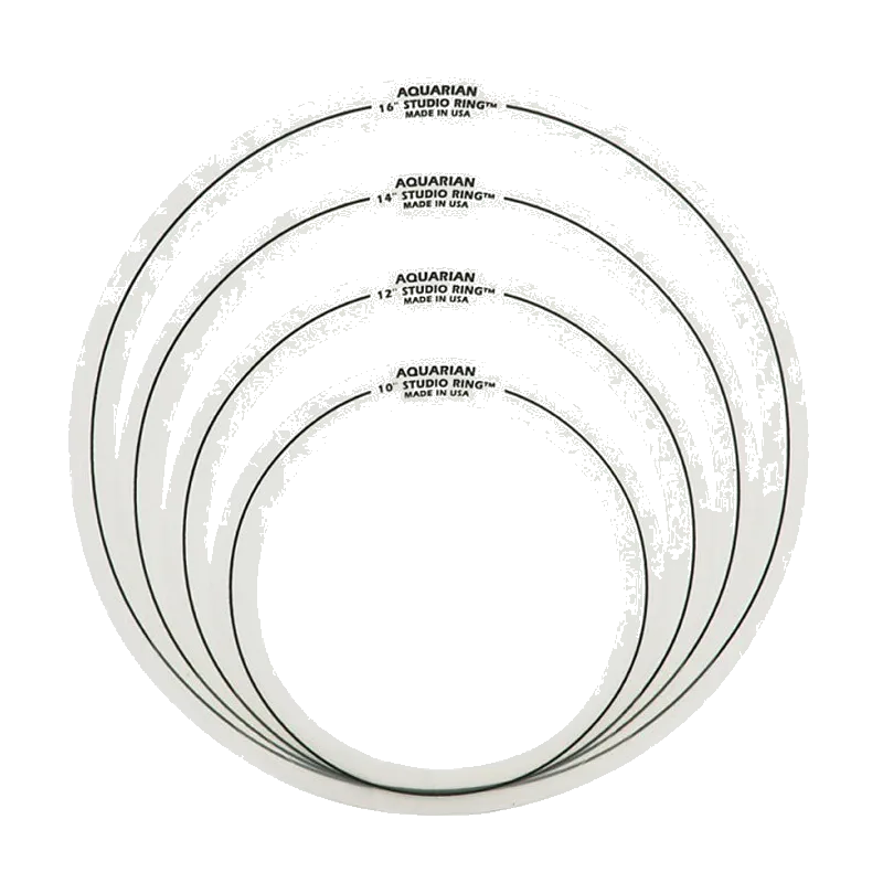Aquarian AQSRSET2 Studio Rings Drum Dampening Pack — view 1