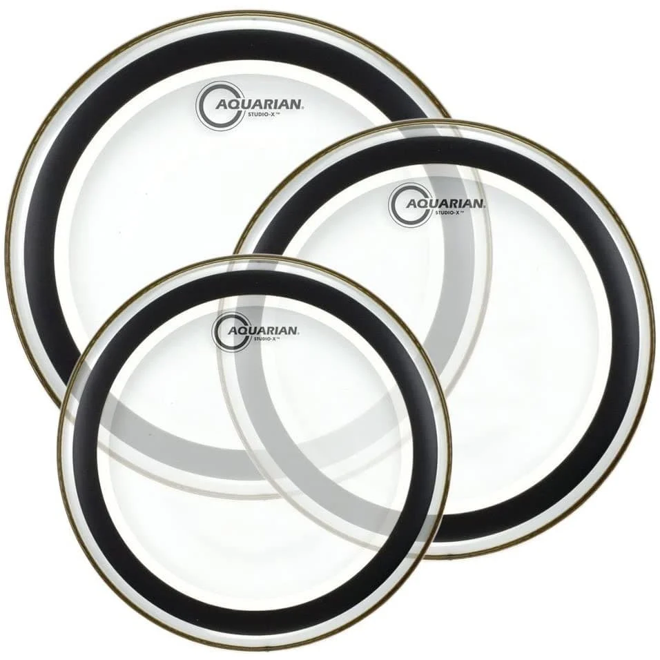 Aquarian SX–B Studio–X 12, 13, 16 inch – Pack