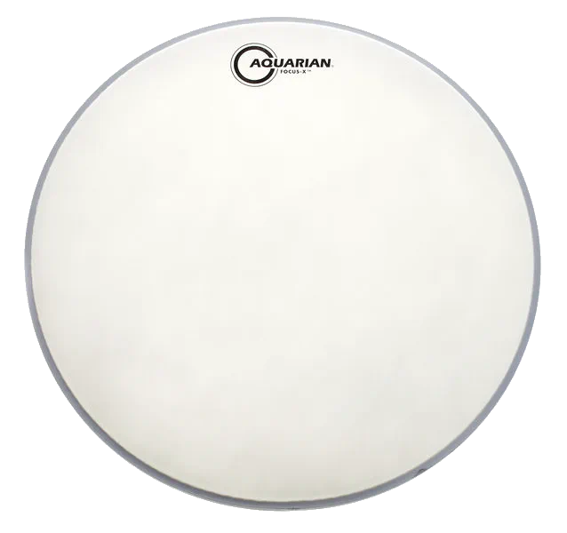 Aquarian Focus-X Coated White Drum Head — view 1