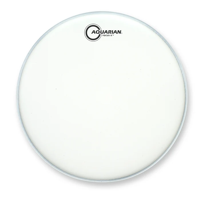 Aquarian 8 Inch Focus-X Coated White Drumhead — view 1