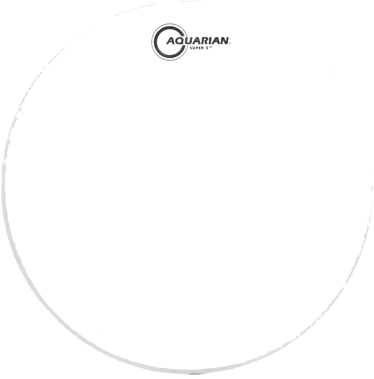 Aquarian Super-2 Texture Coated Drumhead – 16 inches — view 1
