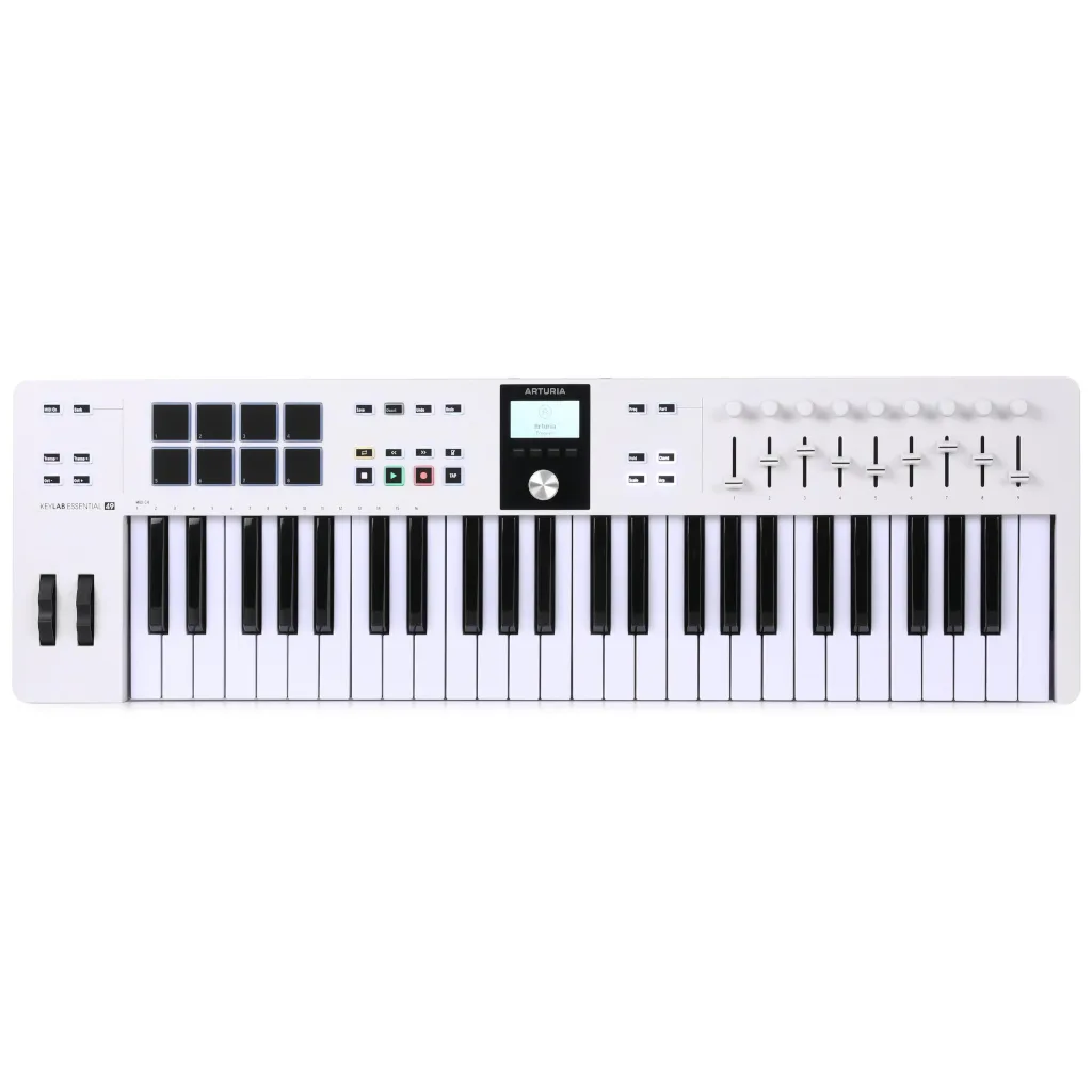 Arturia KeyLab Essential mk3 49-key Keyboard Controller - White