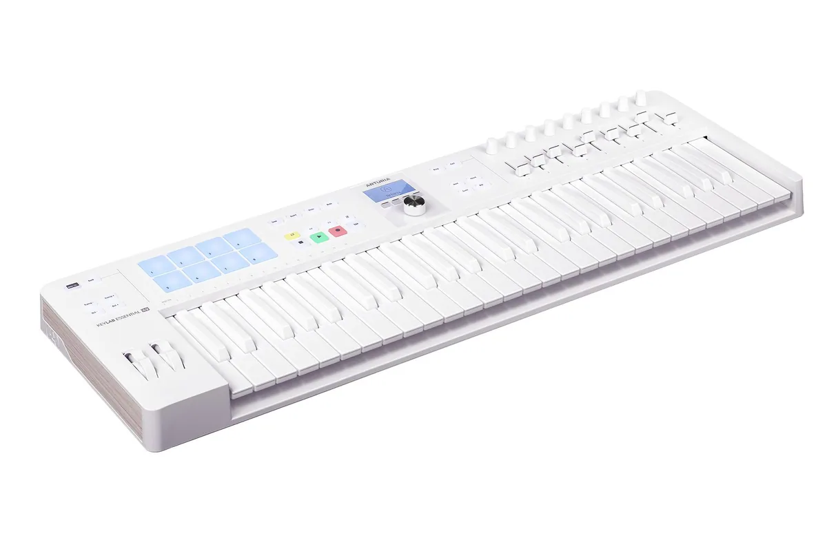 Arturia KeyLab Essential mk3 49-key Controller - Alpine White — view 2