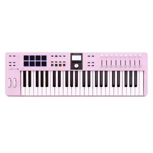 Arturia KeyLab Essential mk3 49-key Keyboard Controller – Rose Quartz