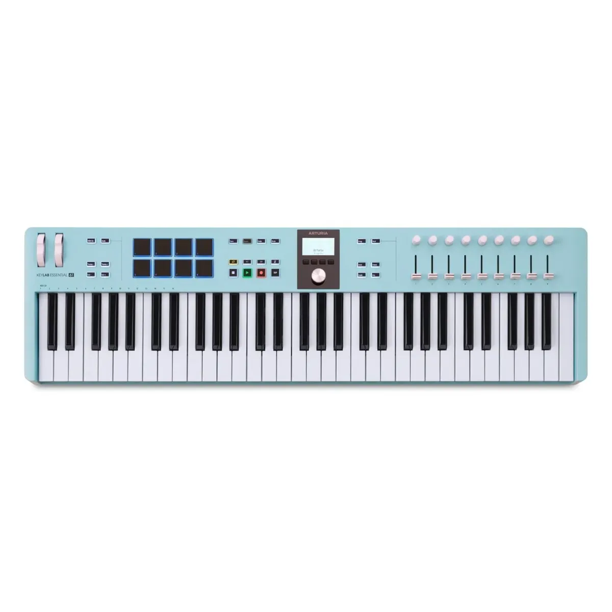 Arturia KeyLab Essential mk3 61-key Keyboard Controller - Aqumarine