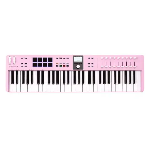 Arturia KeyLab Essential mk3 61-key Keyboard Controller – Rose Quartz