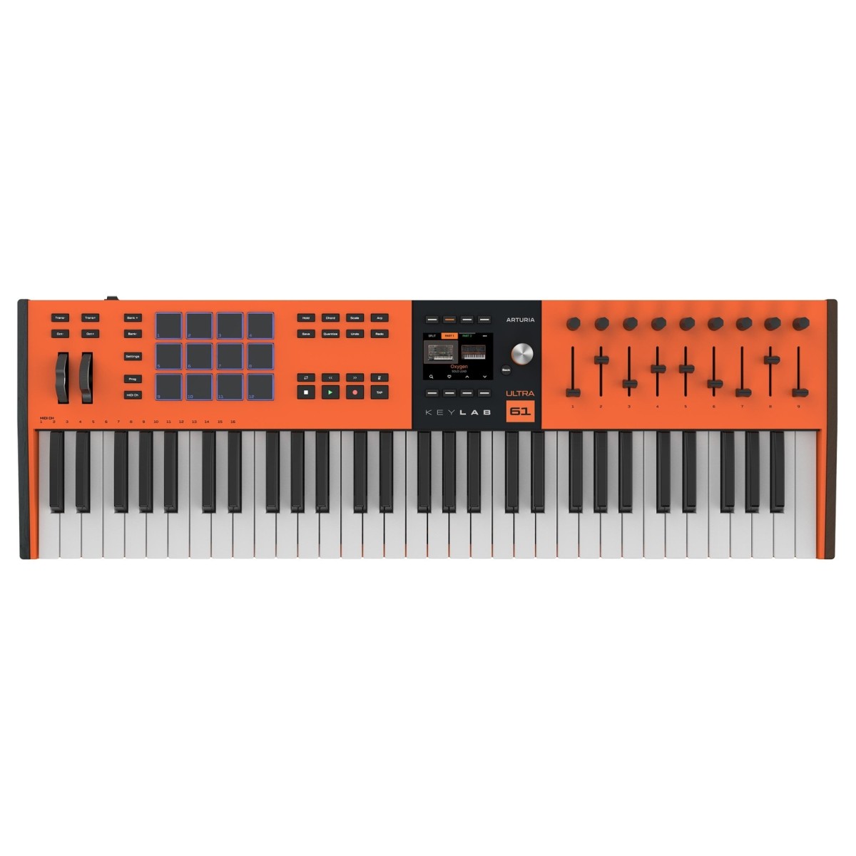 Arturia&nbsp;KeyLab 61 mk3 Ultra 61-key Keyboard Controller – Ultra Orange