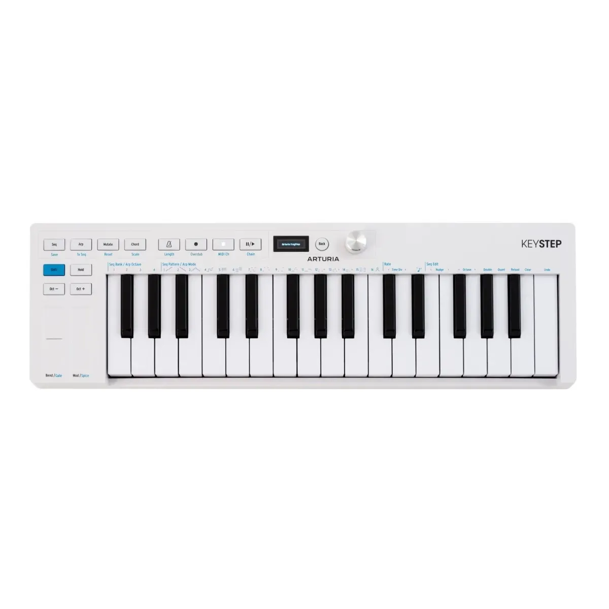 Arturia KeyStep Mk2 32-key Controller and Sequencer - White — view 1