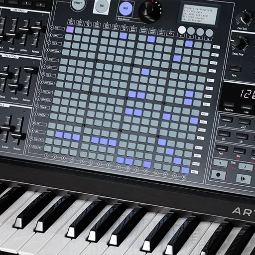 Arturia MatrixBrute Noir Analog Monophonic Synthesizer (Limited Edition, All Black) — view 3