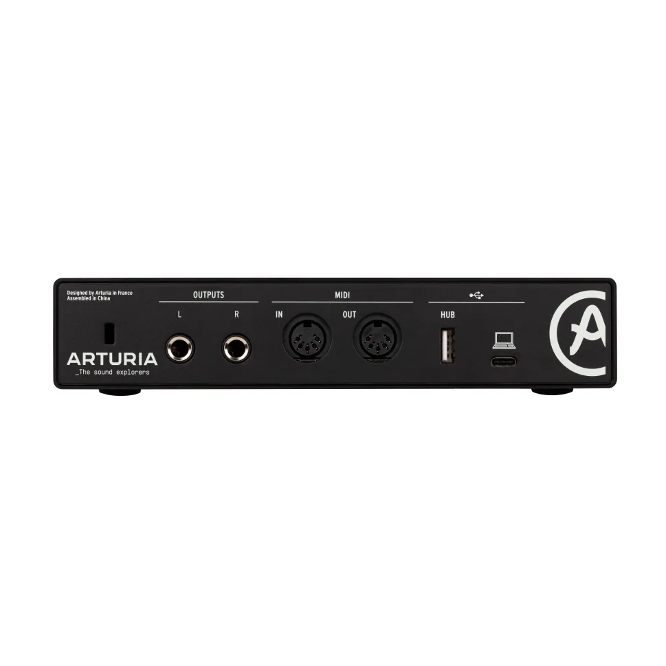 Arturia MiniFuse 2 USB-C Audio Interface (Black) — view 3