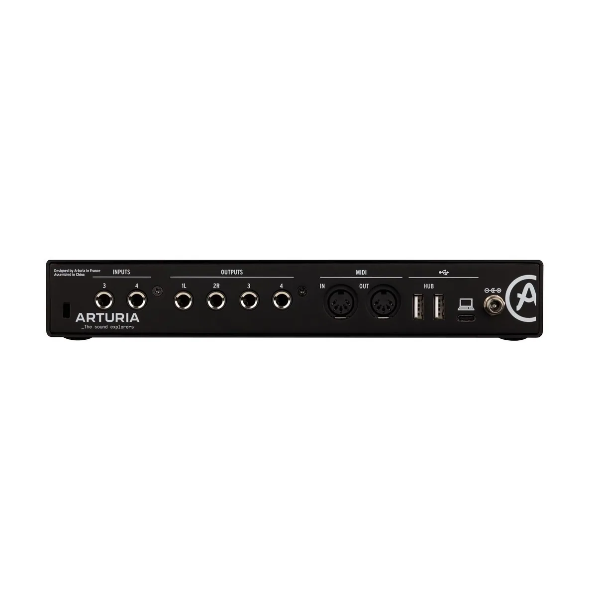 Arturia MiniFuse 4 USB-C Audio Interface (Black) — view 3