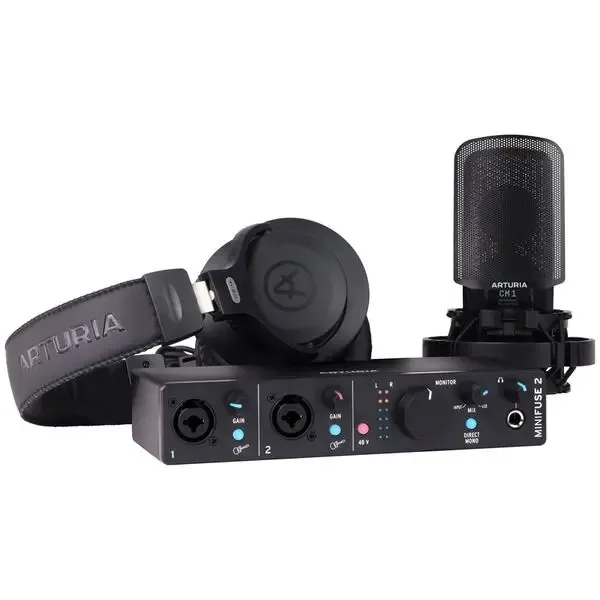 Arturia MiniFuse Recording Bundle - Black