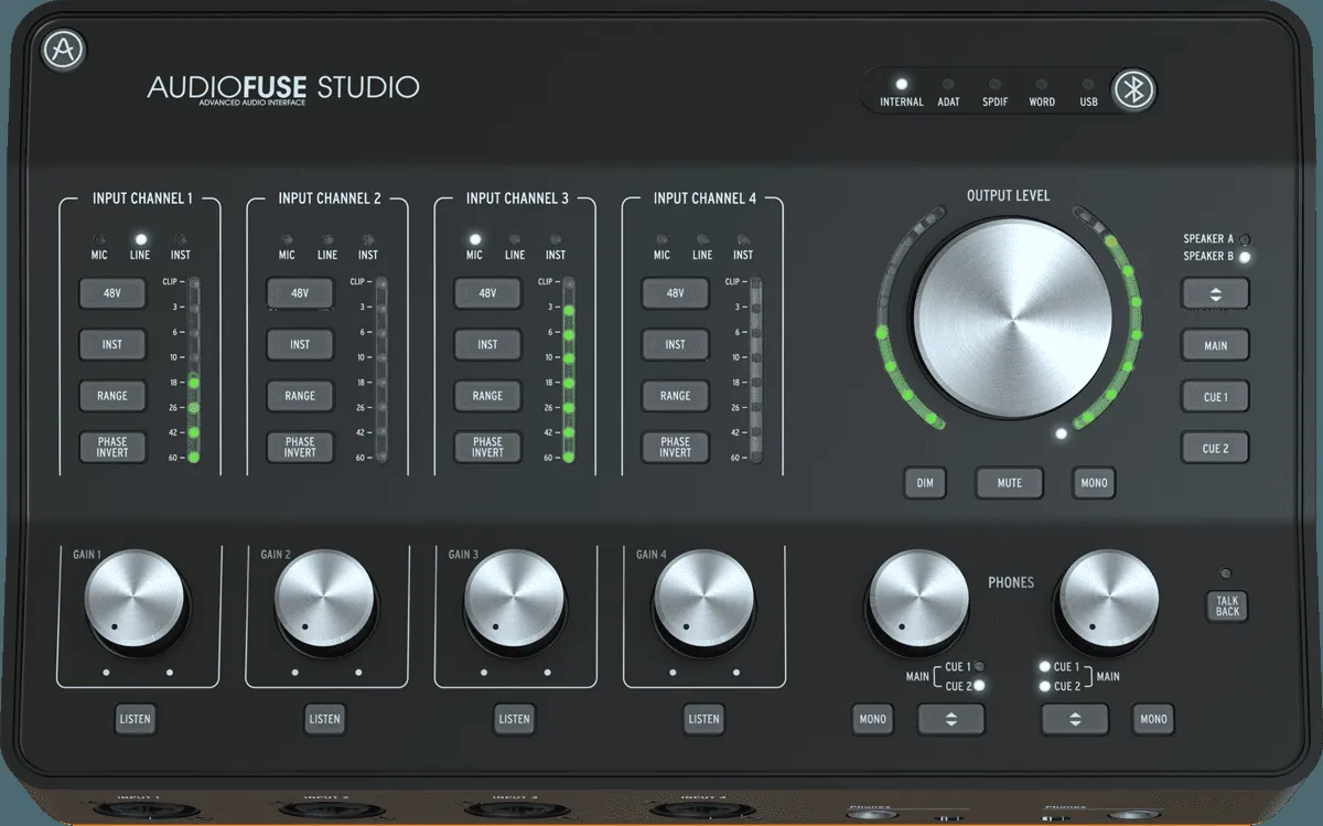 Arturia AudioFuse Studio USB Audio Interface — view 3
