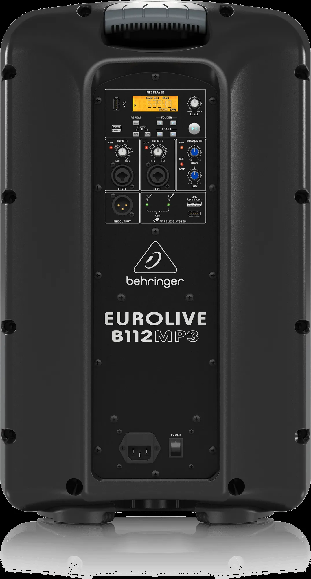 Behringer Eurolive B112MP3 1000W 12 inch Powered Speaker