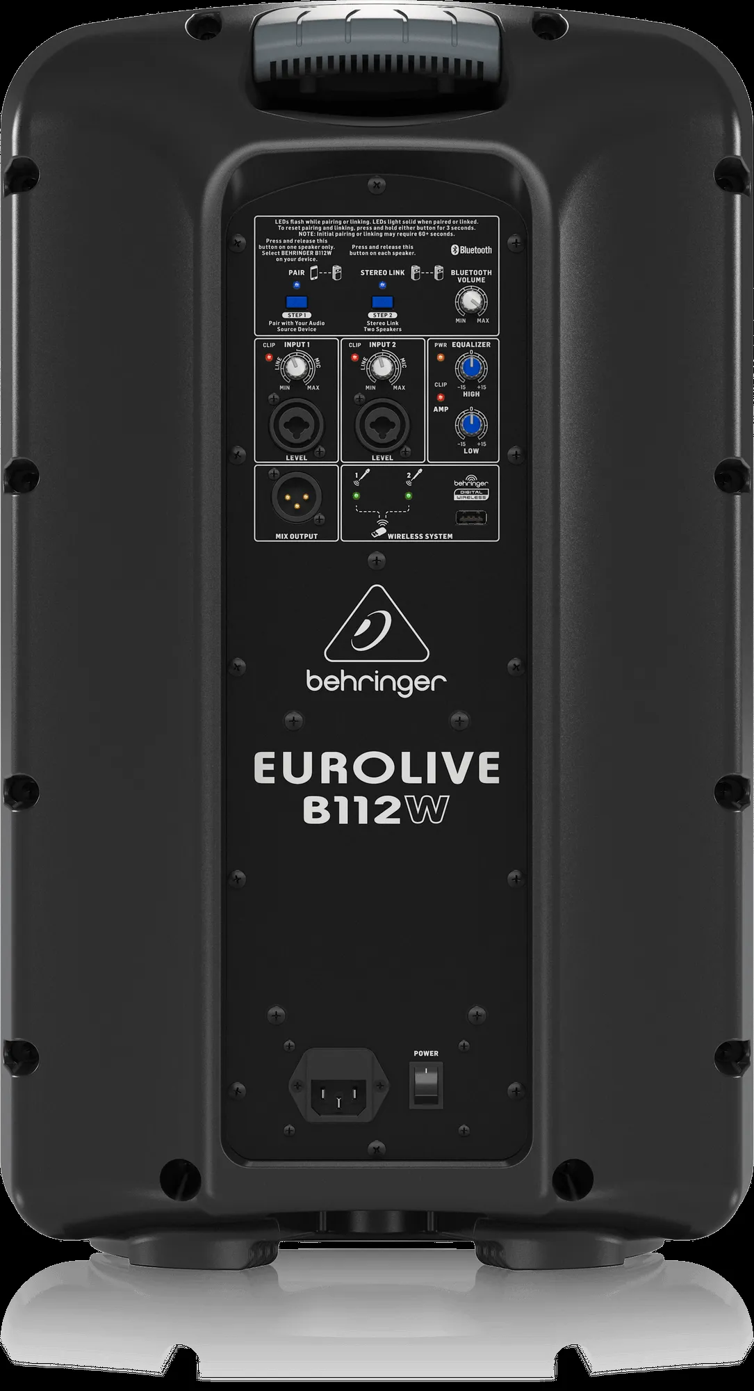 Behringer Eurolive B112W 1000W 12 inch Powered Speaker with Bluetooth — view 3