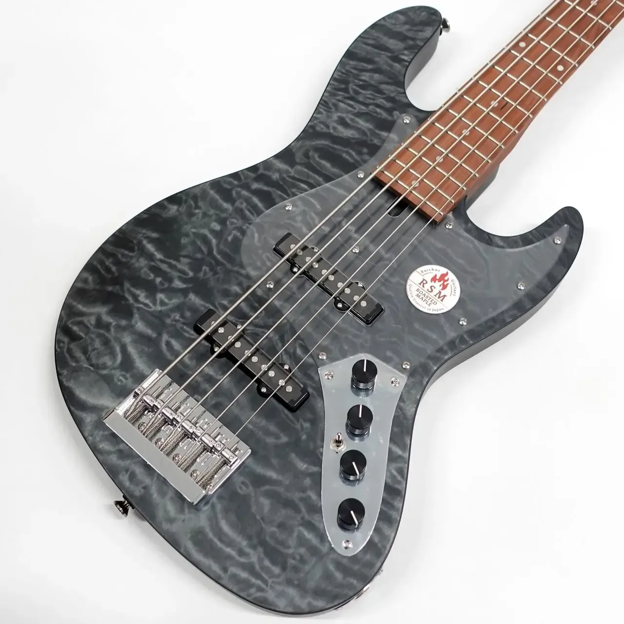 Bacchus WL5 Tune-Up Bass Guitar 5-String – BLKS — view 2