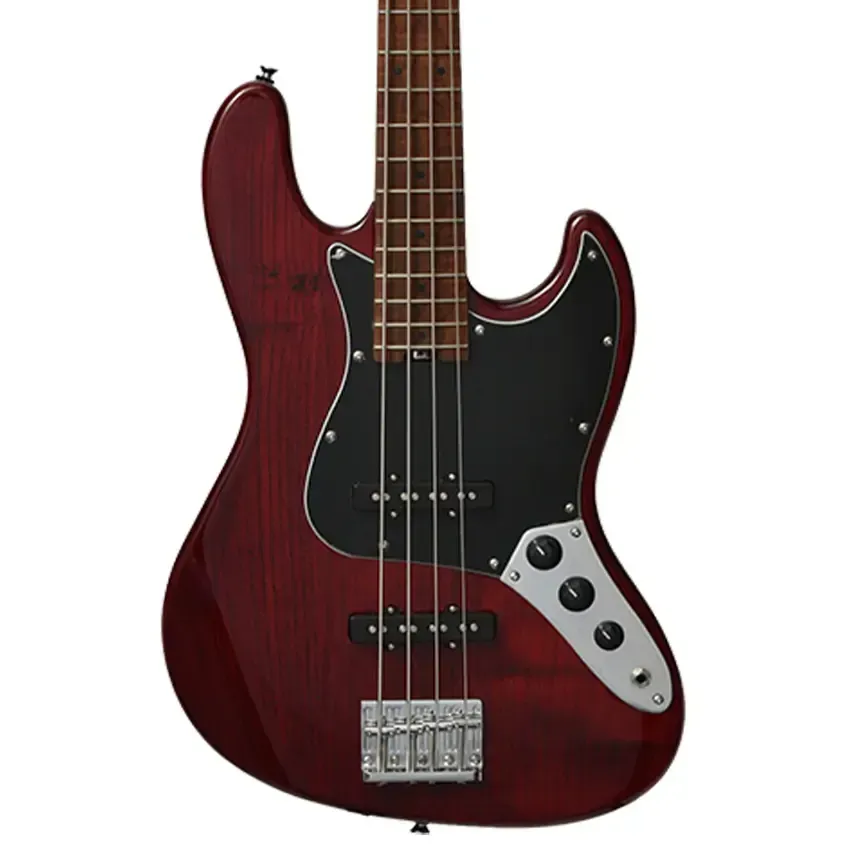 Bacchus WL4 Bass Guitar 4-String - See Through Red — view 1