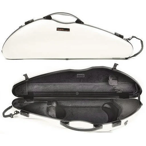 BAM 2000XL Hightech Slim Violin 4/4 Case – White — view 4